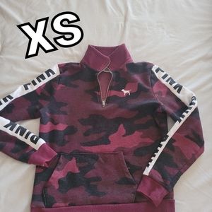 Pink half zip for @telangille